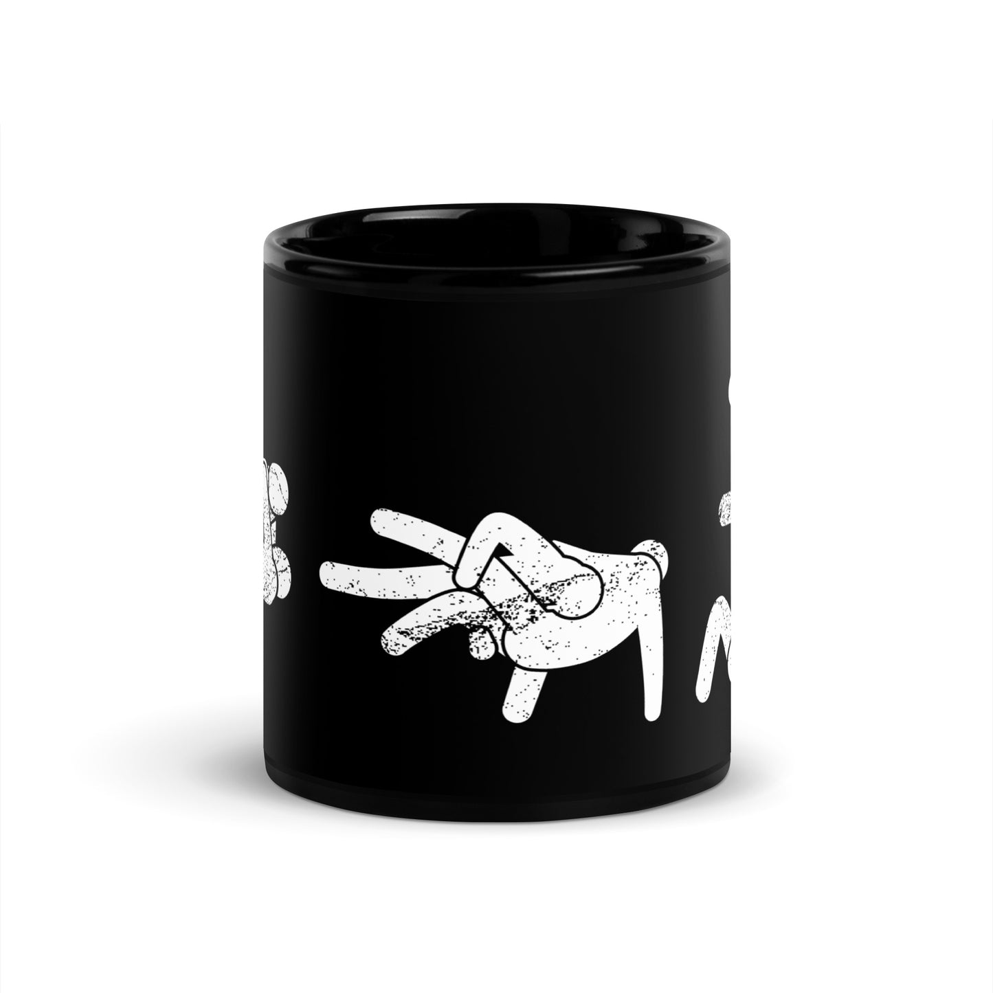 BJJ Takedowns - Black Mug