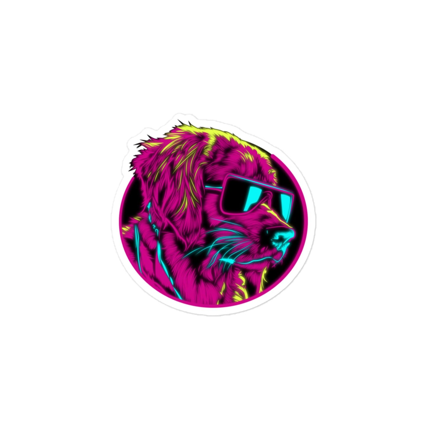 "Neon Goldie" - Sticker