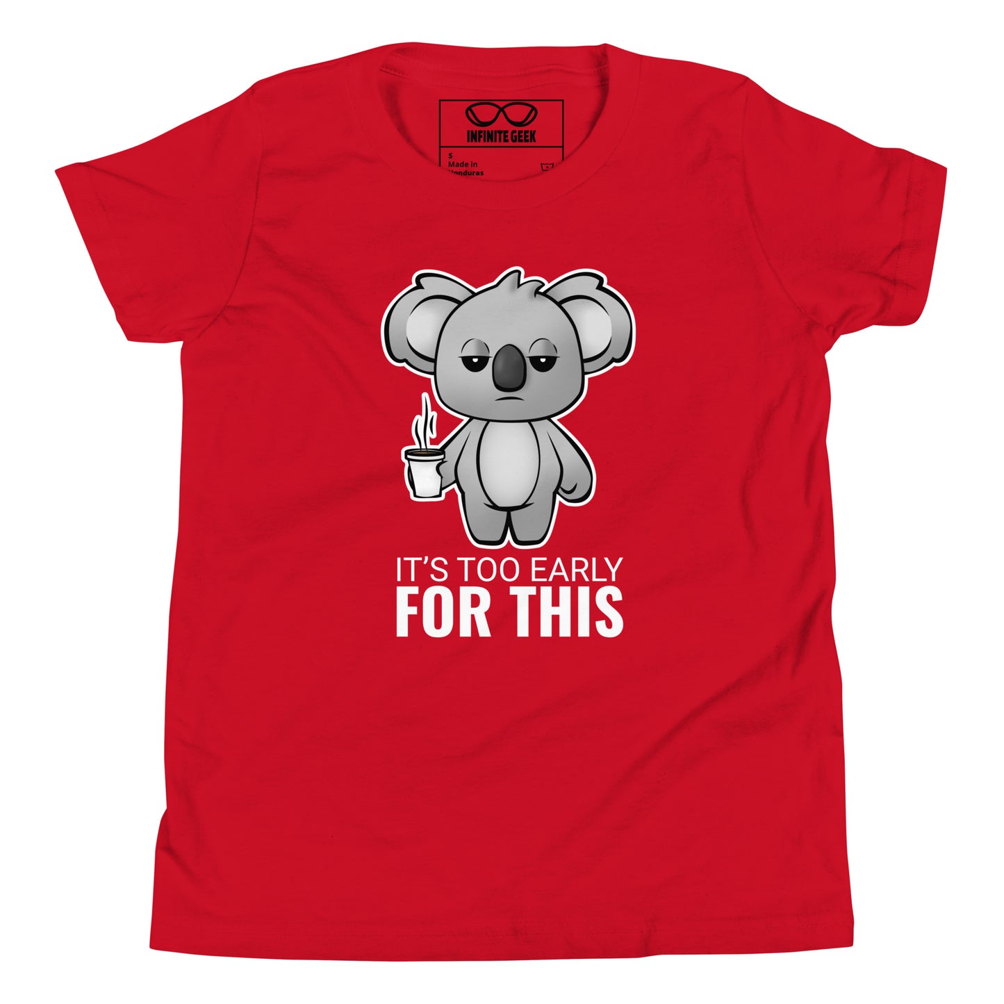 "Grumpy Koala" - T-Shirt - Kawaii - Youth - Unisex
