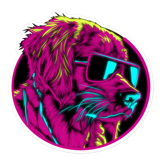 "Neon Goldie" - Sticker