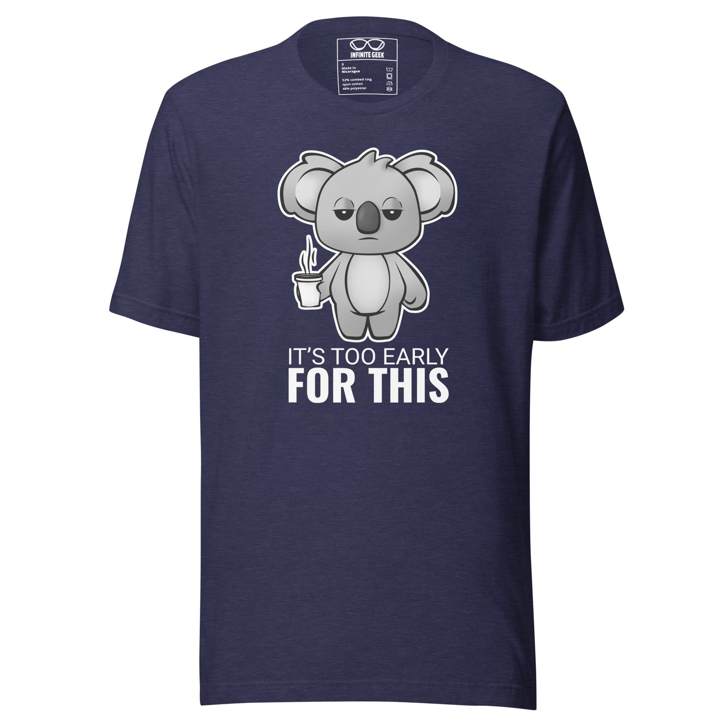 "Grumpy Koala" - T-Shirt - Kawaii - Adult - Unisex