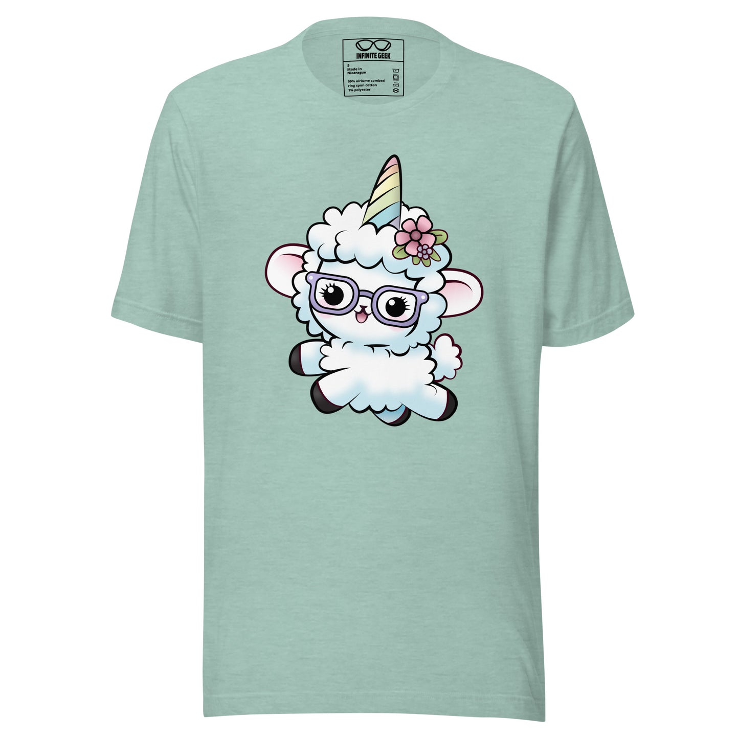 "Uni-Lamb" - T-Shirt - Kawaii - Adult - Unisex