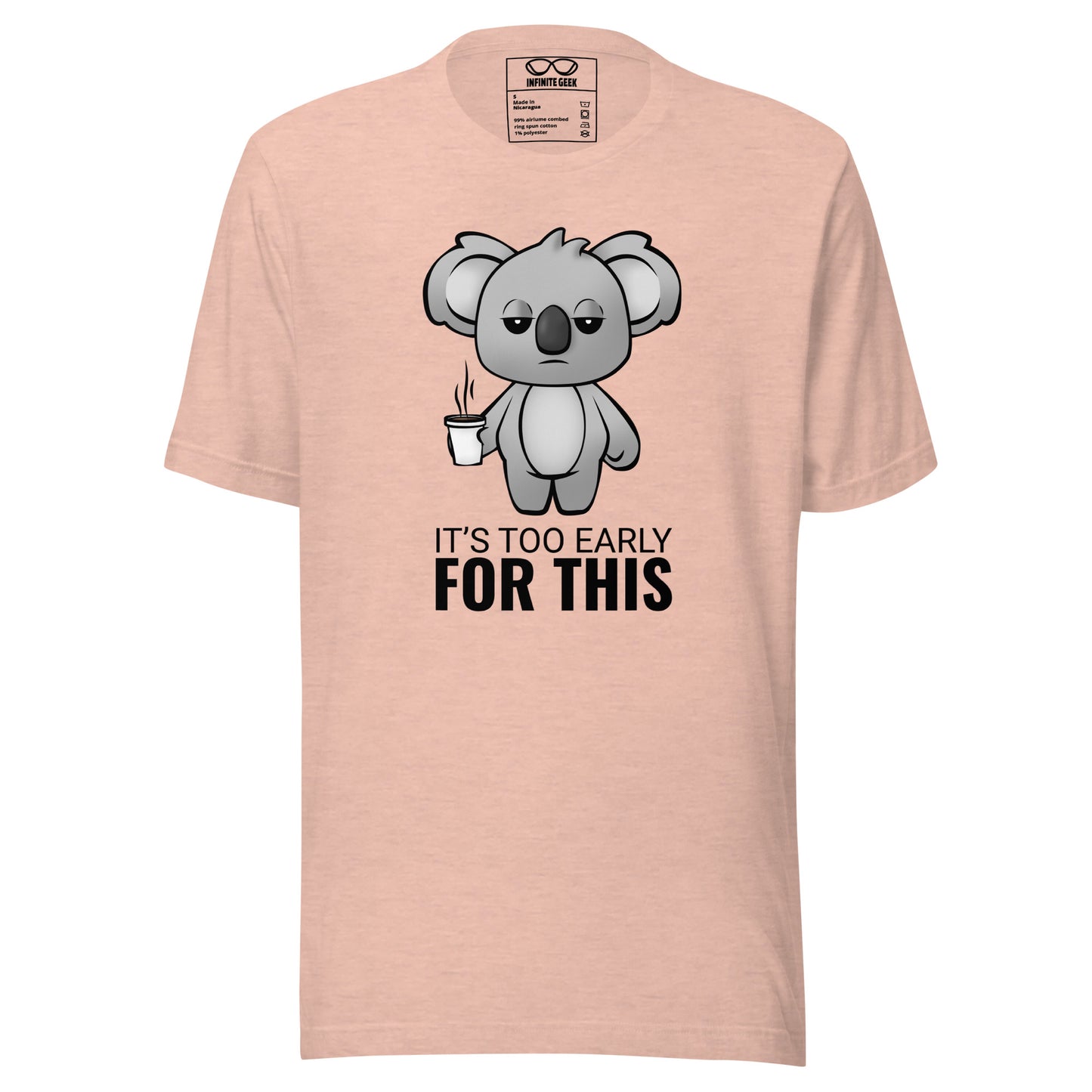 "Grumpy Koala" - T-Shirt - Kawaii - Adult - Unisex