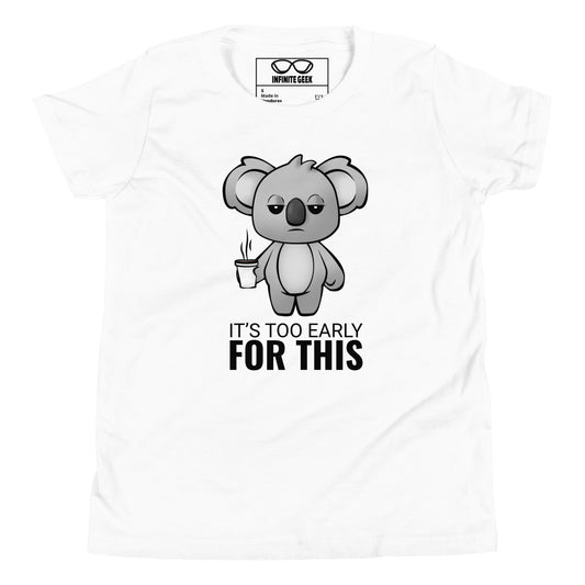 "Grumpy Koala" - T-Shirt - Kawaii - Youth - Unisex